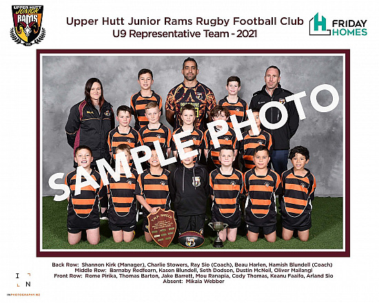 UH RAMS 2022 TEAM PHOTOGRAPH PRINT 25X20CM [$16]